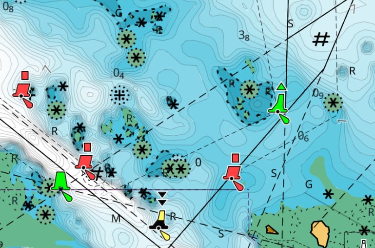 C-MAP Reveal Chart - Federação Russa - Centro-Norte